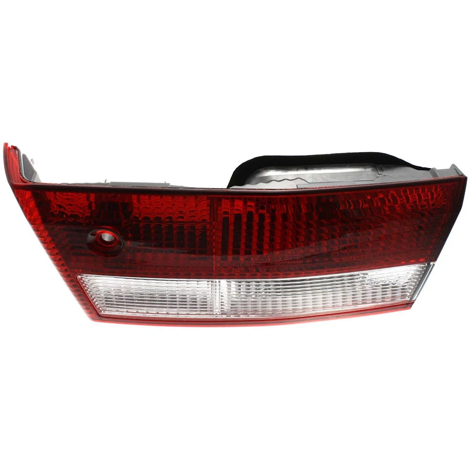 Juego de luces traseras para Honda Accord 2003-2004 interior derecho exterior transparente/rojo halógeno Foto 3 de 4