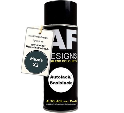 Für Mazda X3 Basil Green Metallic Spraydose Basislack Sprühdose 400ml