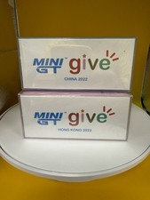 MINI GT GIVE CHARITY HONG KONG CINA 2022 LAMBORGHINI AVENTADOR SVJ Twin Bundle