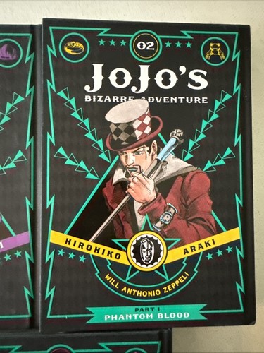 Jojo’s Bizzare Adventyre Manga Serie. Teil 1 Komplettsatz Band 1-3. Hardcover - Bild 3 von 7