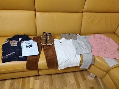 Junge Kleidungspaket 98-104 + Bobbie Shoes 25,Steiff, Obaidi,Kanz,H&M,C&A,Gant