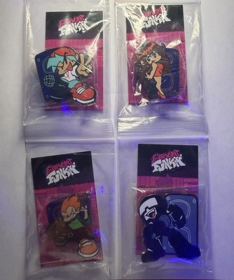 Friday Night Funkin' Kickstarter Exclusive Character Enamel Pins