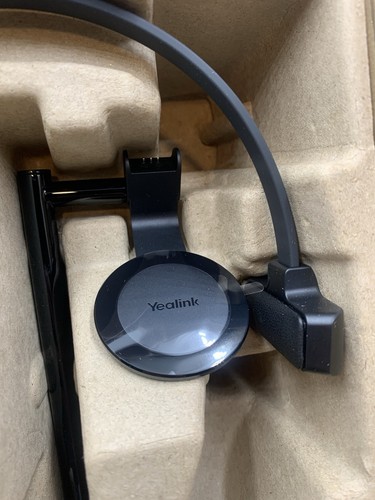 YEALINK WH62 Mono UC DECT Wireless Headset NEW OPEN BOX - Picture 5 of 7