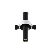 Led Einbaulampe Flexibel Schwarz KüChe Esszimmer H:21,6 Cm 3000 K Spot Leuchte