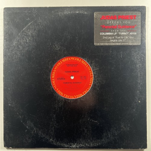 Judas Priest “Parental Guidance” Single 12”/Columbia CAS 2461 (EX) Promo 1986 - Picture 2 of 7