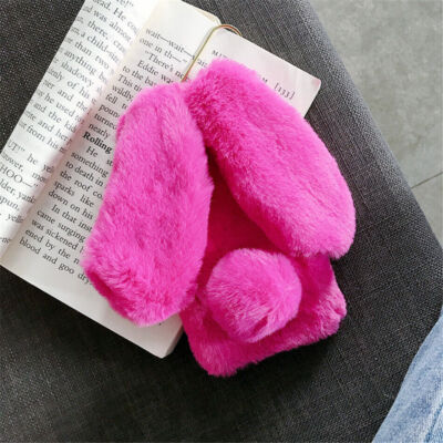 Warm Rabbit Fluffy Fur iPhone Case: Limited Edition Rabbit Ears For All iPhones