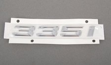 BMW F30 3-Series 335i Genuine "335i" Rear Trunk Lid Emblem, Decal Badge NEW