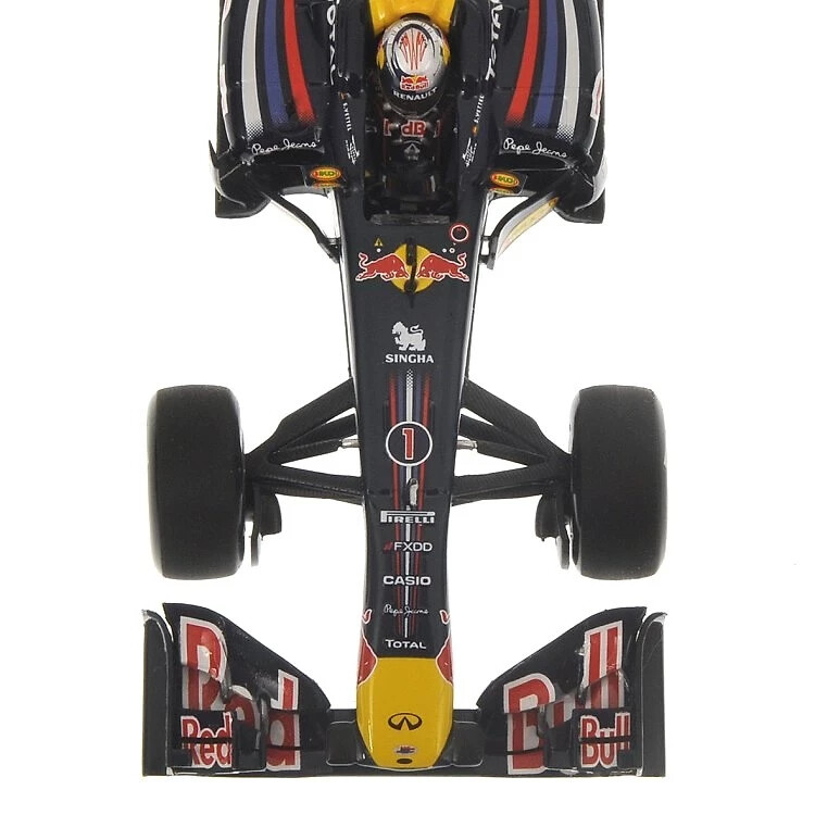 Bull RB7 Gp. Malaysia N 1 Sebastian Vettel 2011, MINICHAMPS Bull RB7 Gp. Malaysia N 1 Sebastian Vettel 2011, MINICHAMPS
