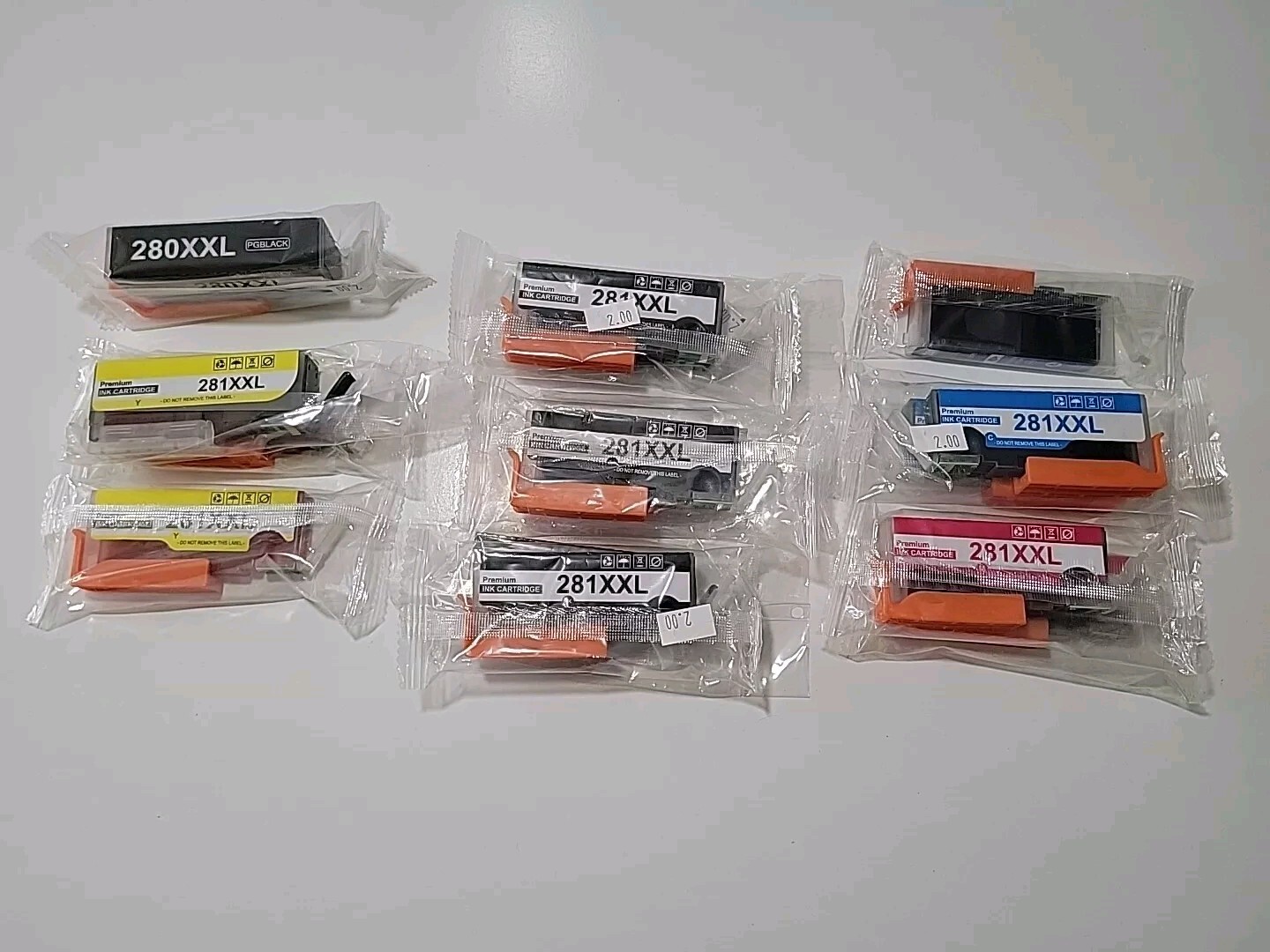 Ink Cartridges Compatible W/ Canon Pixma Lot Of 15 14x281XXL 1x280XXL See Notes-image