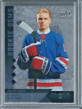 2019-20 UD BLACK DIAMOND KAAPO KAKKO ROOKIE GEMS '09 TRIBUTE QUAD DIAMOND 74/99 