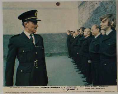 Uhrwerk Orange A CLOCKWORK ORANGE  Kino Aushangfoto U.K. LOBBY CARD (1x)