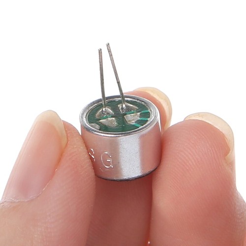 9767 Mic Solder Joint With 2 Pin Electret Electret Condenser Microphone - Zdjęcie 2 z 8