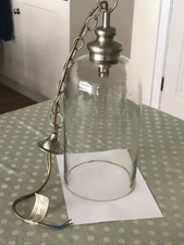 Large Long Glass Ceiling Pedant Shade Brand New Unused