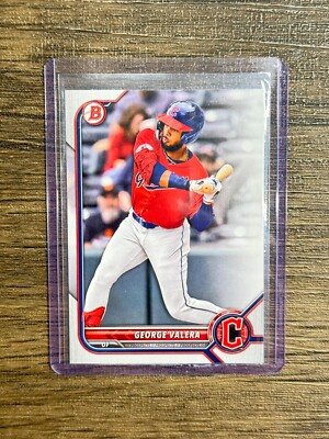 2022 Bowman Draft George Valera #BD-53 Guardians