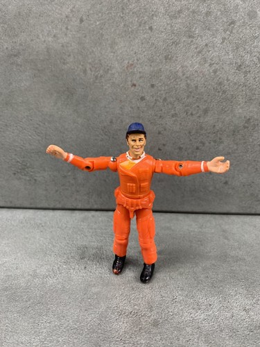 A-Team Murdock 1983 Vintage Action Figure Galoob 3.75" Orange - Picture 2 of 9