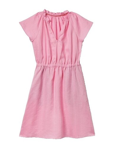 linen satin dress James Perse Linen Halter Dress main image 0