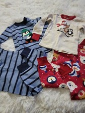 NWT Gymboree Boys 12-18 Holiday Bundle 2Pair Pajama Set.