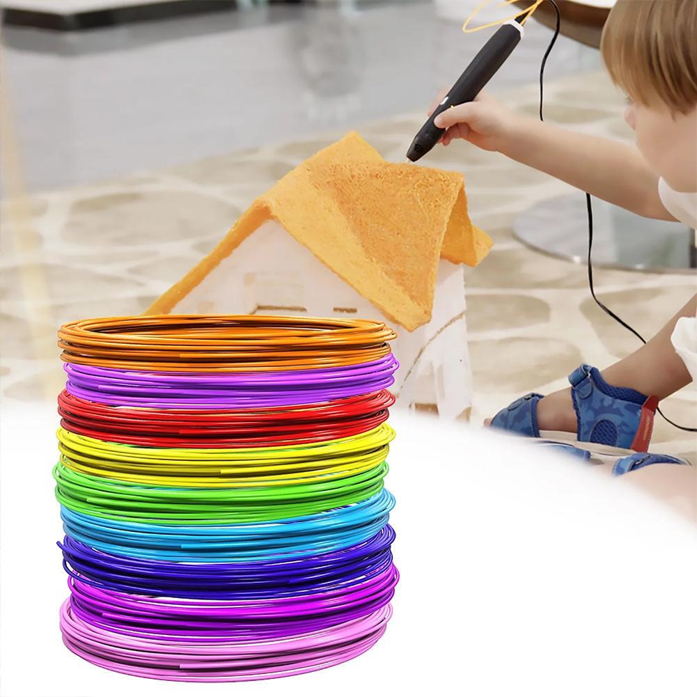 20 Colors 3D Pen PLA Filament Refills 3 meters Each ,ζ ＜ 3D Printing Z3V8