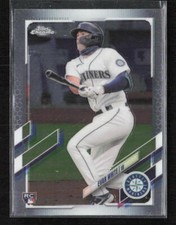 2021 Topps Chrome Ben Baller Edition #61 Evan White RC Seattle Mariners