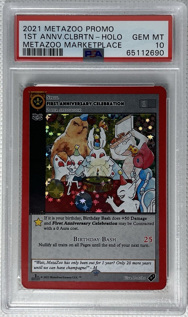metazoo new year's celebrations psa10