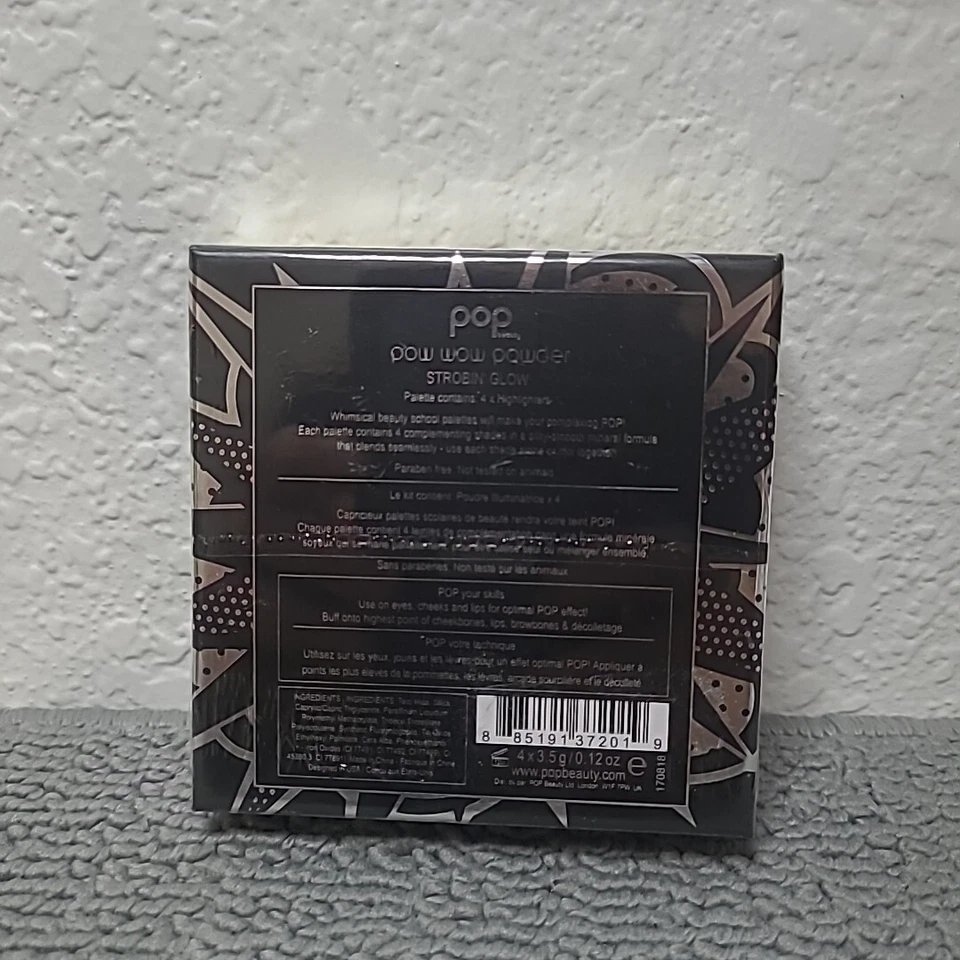 Pop Beauty Pow Wow Powder 4*Highlighters Strobin' Glow - Image 2 of 2