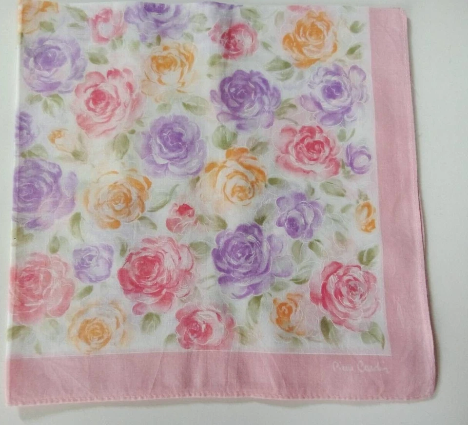 LOTE DE 4 PAÑUELOS VINTAGE PATRÓN BANDANA ALGODÓN BOLSILLO PAÑUELO CUADRADO Foto 3 de 4