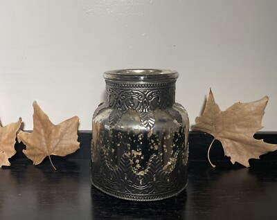 Pottery Barn: Hand Blown Mercury Glass Vase 6.5 Inches