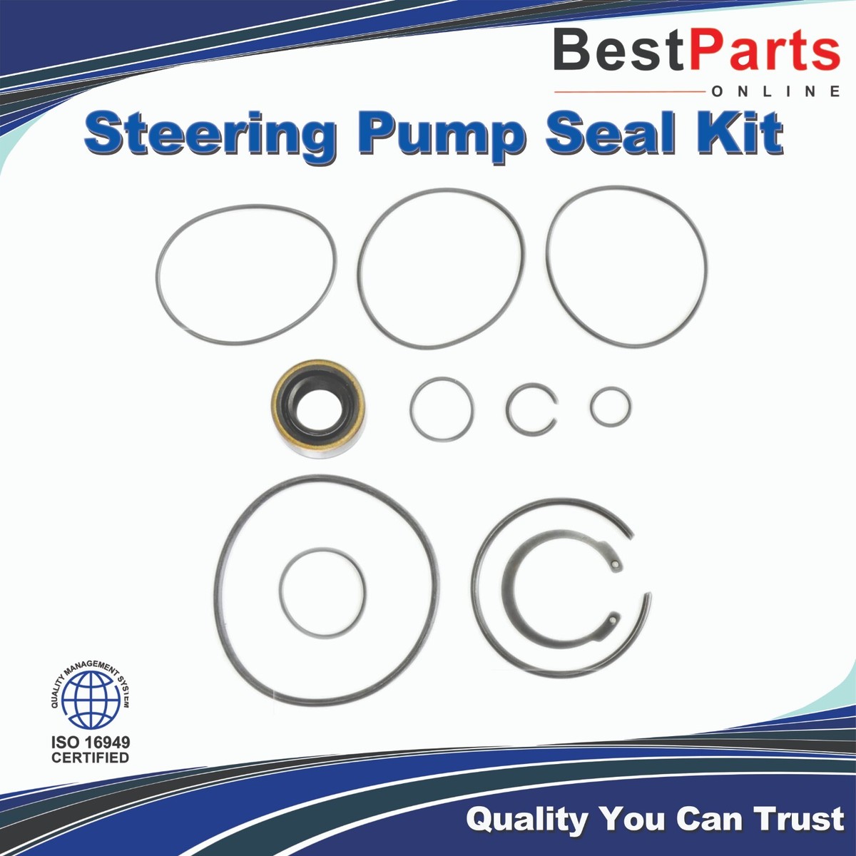 Power Steering Pump Seal Kit for Toyota Land Cruiser 93-96 Lexus