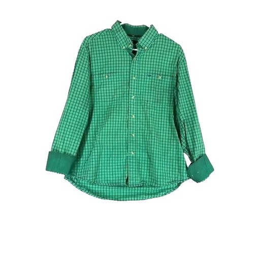 Mens M Yellowstone Button Up Long Sleeve Dutton Ranch Flannel