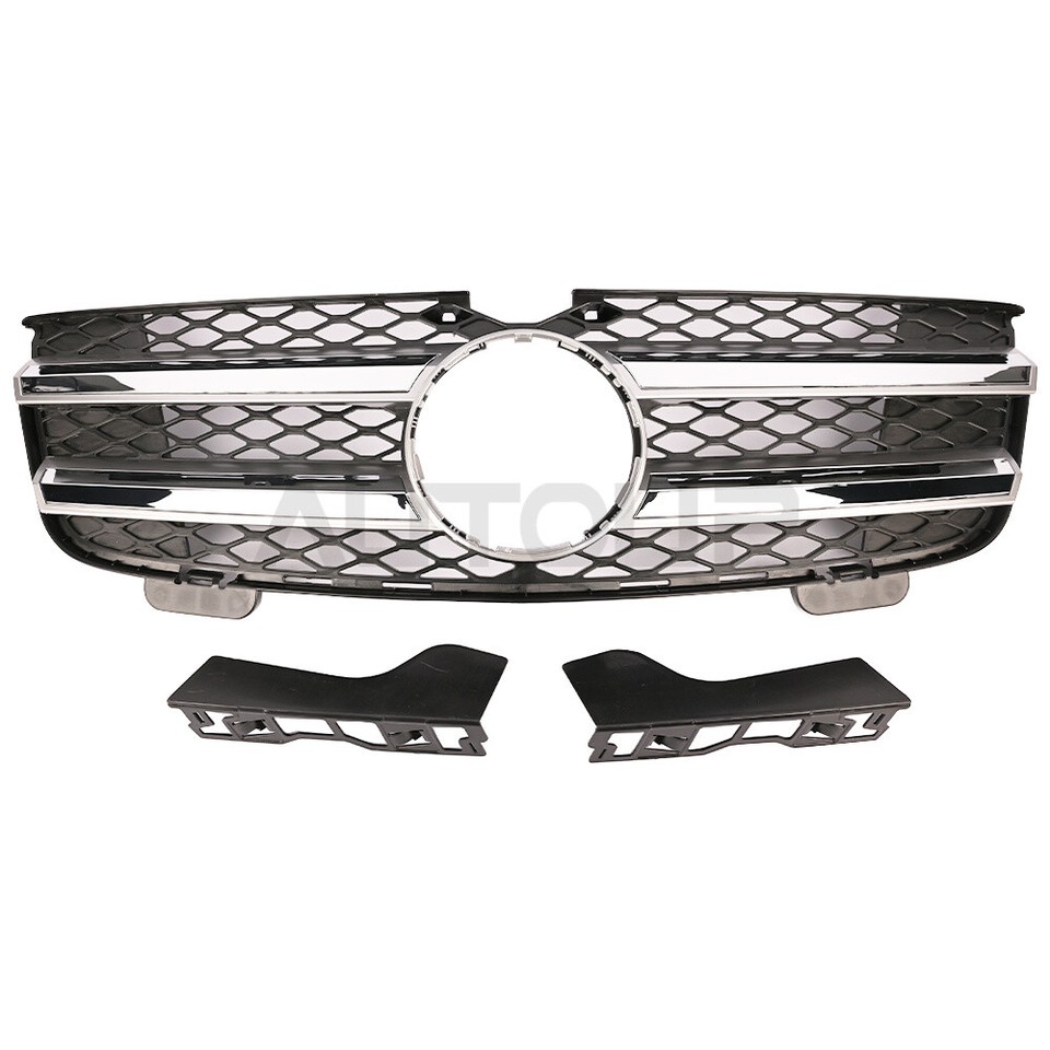 Front Bumper Grille For 2007-2009 Mercedes-Benz GL-Class GL320 GL450 ...