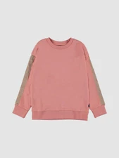 $49 Molo Kid's Girl's Pink Long Sleeves Crew Neck Manon Sweatshirt Size 5