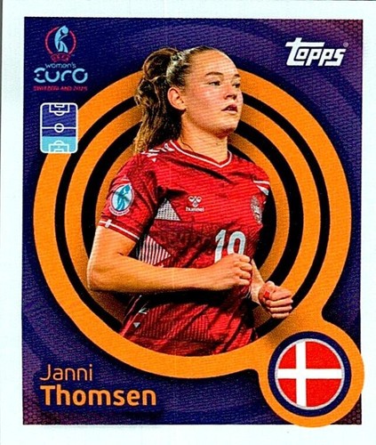 TOPPS UEFA WOMEN´S EURO SWITZERLAND 2025 STICKERS PARTE 1 (1 - 236) - Imagen 206 de 237