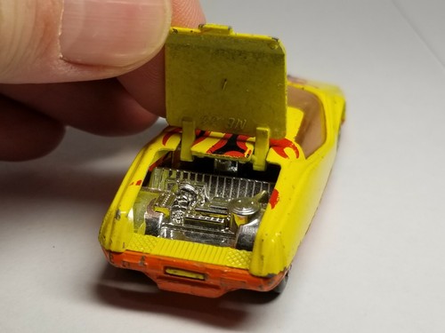 Vintage Matchbox Lesney No.33 DATSUN 126X Streaker Yellow Die Cast Car England - Picture 5 of 9