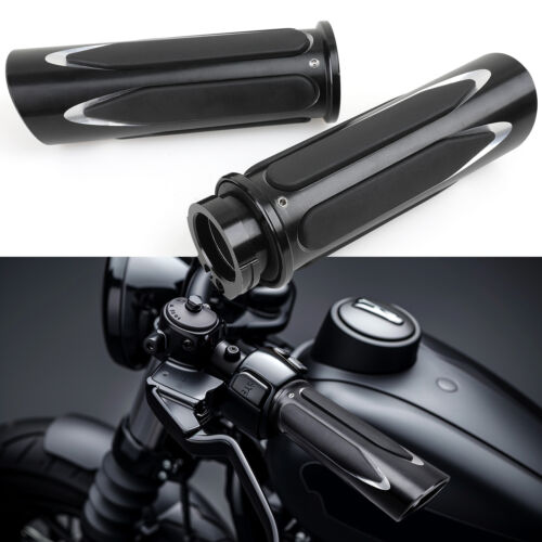 For Yamaha V-Star 650 XVS650A Classic 1" Motorcycle Handle Bar Hand Grips - Picture 4 of 8