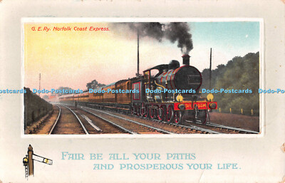 R548455 G E Ry Norfolk Coast Express Messe sei all deine Wege und gedeihe deine