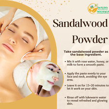 Herbs Botanica Sandalwood Powder 2 oz   Premium Quality for DIY Skincare