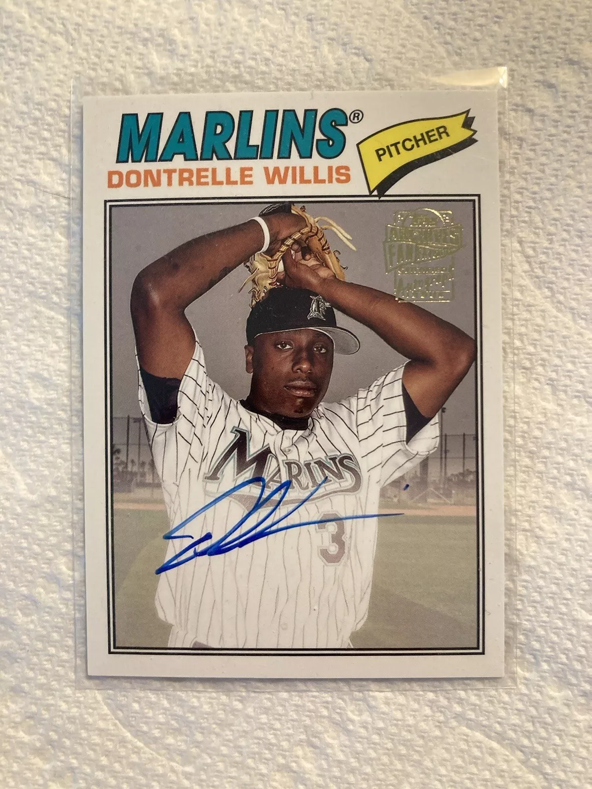 Dontrelle Willis trading card