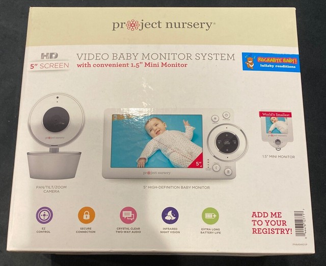 project nursery video monitor pnm4n11