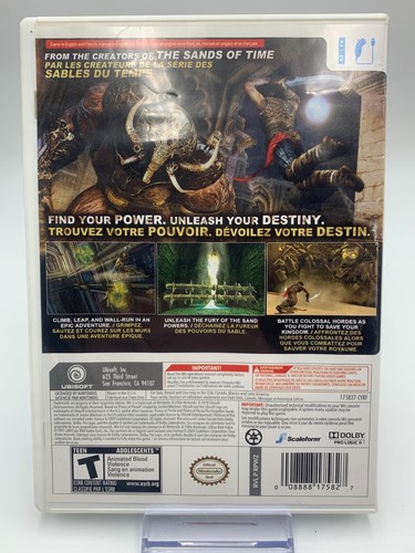 Prince of Persia: Forgotten Sands (Nintendo Wii, 2010) CIB Complete - Picture 2 of 6