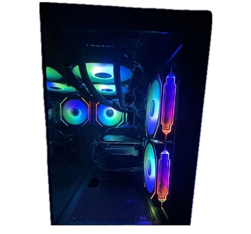 Custom Black Box PC Build Intel i9 12900k 32 Gb Ram MSI GPU Liquid Cooling - Picture 5 of 7