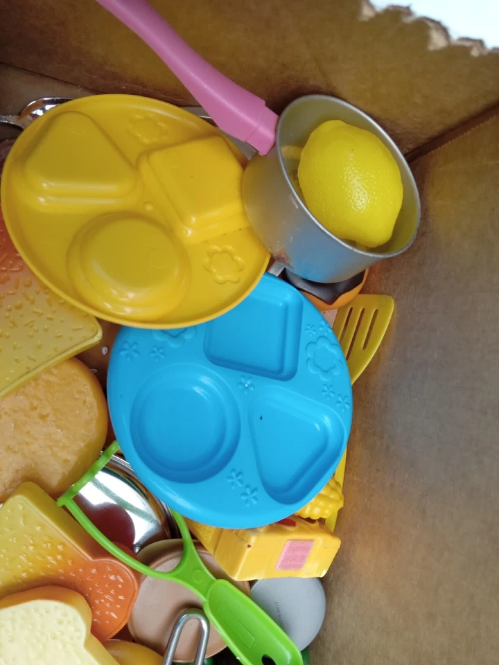 Juego de comida vintage McDonalds papas fritas hamburguesa hotcakes sartenes surtido + ¡más! Trl7 #18 Foto 3 de 4