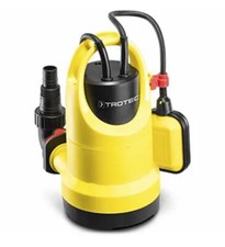 Pompe de relevage submersible 7300L/h pour eau claire TROTEC TWP 4006 E