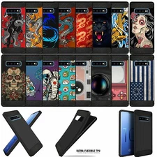 Slim Case for Galaxy S10+ / S10 Plus, Flexible Durable Elegant TPU Cover