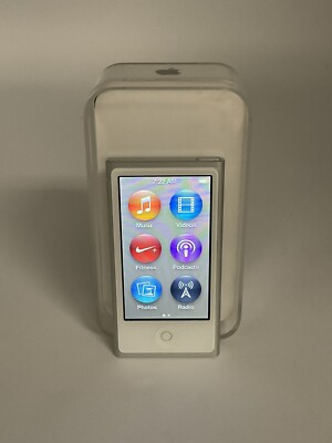 Apple iPod Nano 7th Generation Silver 16 GB Model A1446 | eBay