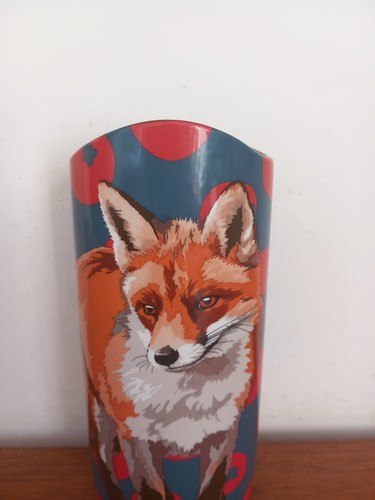 John Beswick Pottery, Fox Vase, 24cms TALL - Picture 4 of 17