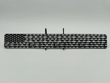 EZGO TXT 1996-2013 Dash Warning Label- Badge-Fish Flag- Black to engrave white