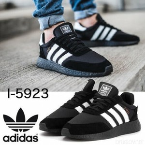 Adidas Originals I-5923 Iniki Runner Black White Men's sz 9 Boost 