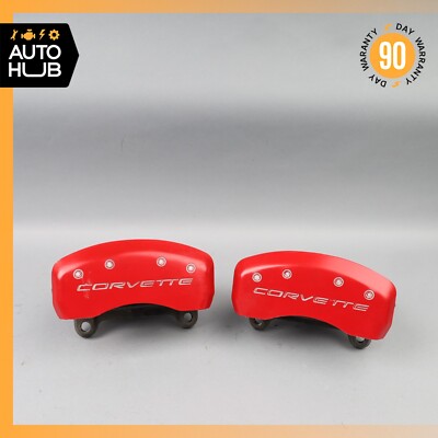 04-13 Corvette C7 GrandSport Brake Calipers Rear Left & Right Set 19208041 OEM