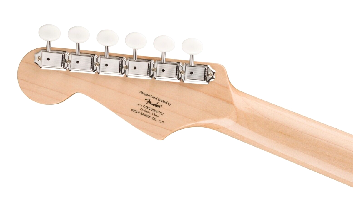 Squier by Fender Limited Edition Hello Kitty White Squier by Fender Limited Edition Hello Kitty White