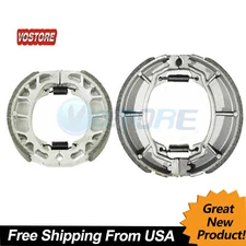 F+R Brake shoes+springs Fits Honda ATC200S Big Red 200 1982 1983 1984 1985 1986